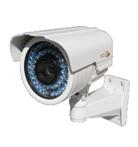 View through the Infra Red Bullet camera, the roller shutter is 40 metres away during day time